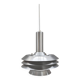 Suspension Aluminium par Lyskaer Belysning 1960s