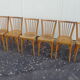 6 chaises baumann de bistrot