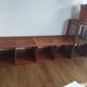 Lovely pair of vintage teak shelves, 1970s
