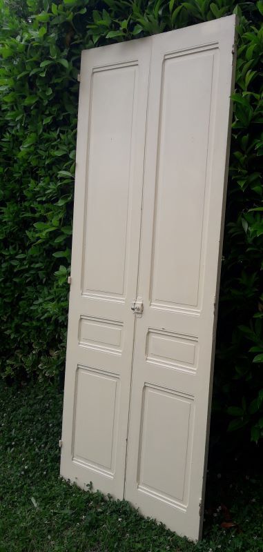 Pair of doors of antique closet