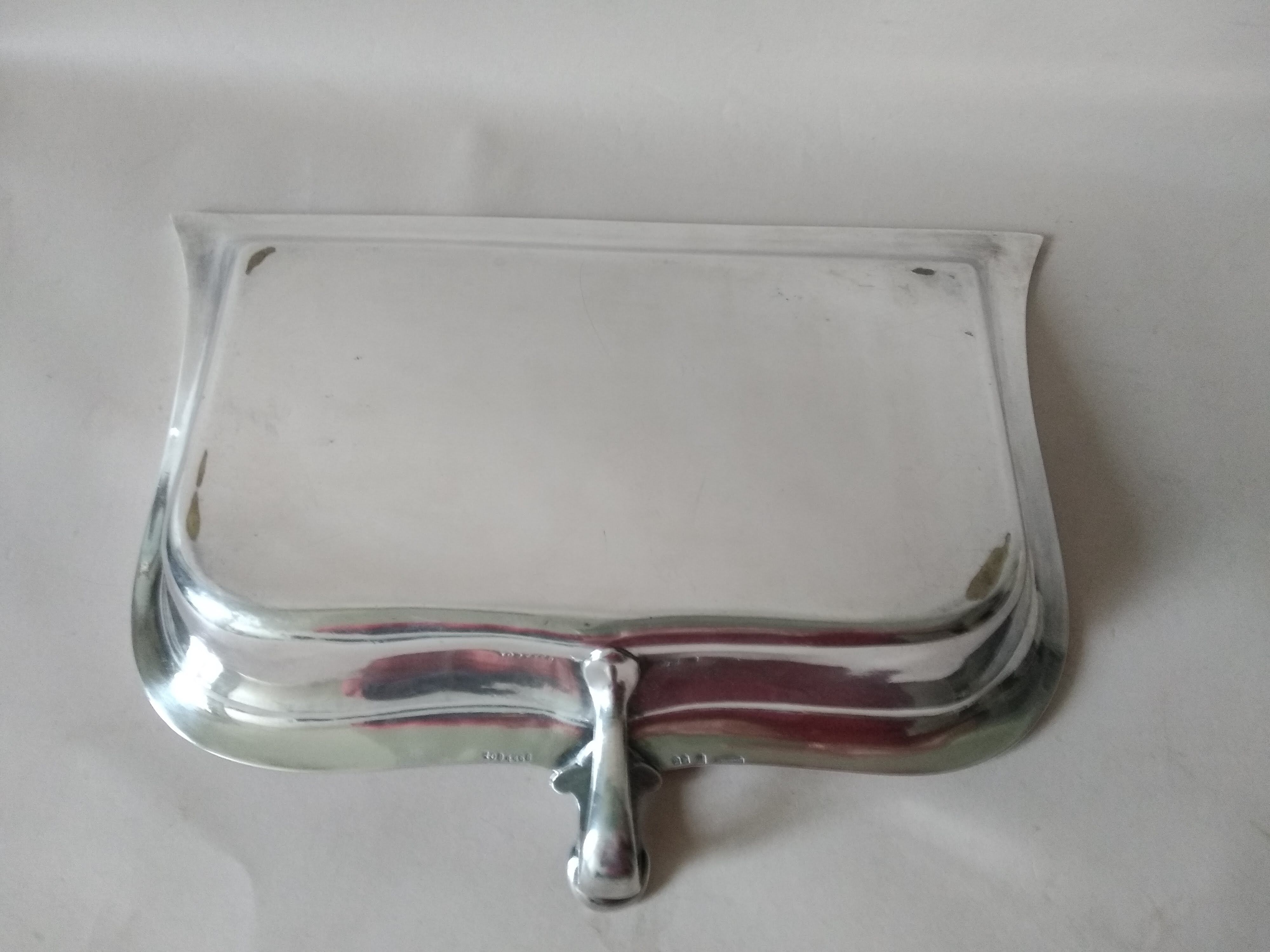 Christofle crumb collection in silver metal