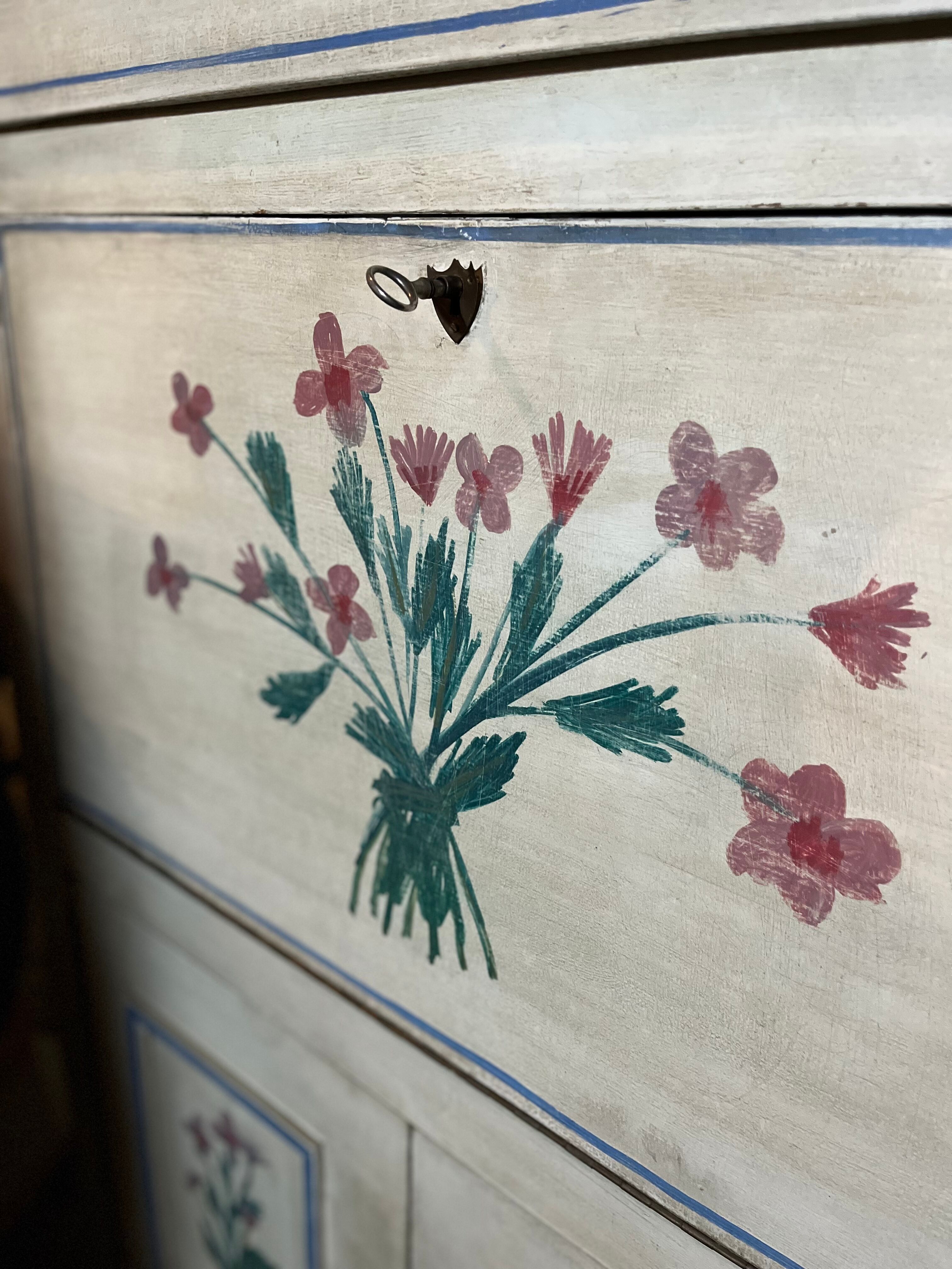 Former writing desk painted