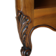 Vintage Louis XV style walnut confiturier