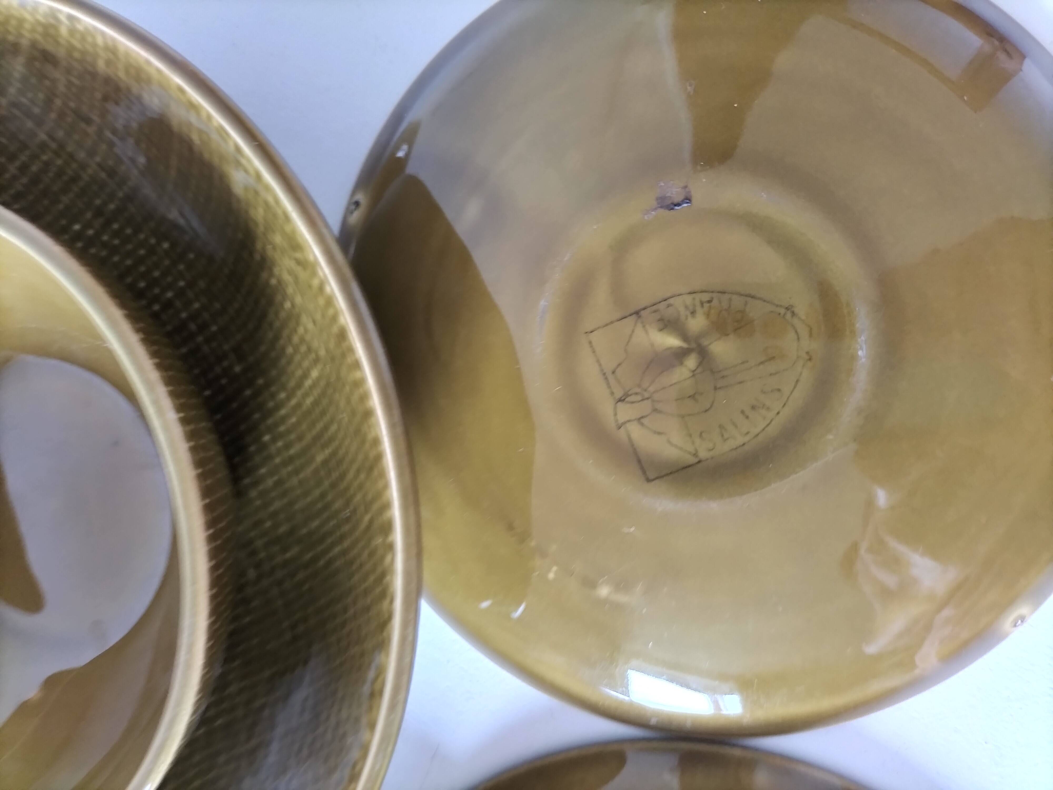 Brunch set - vintage Salins tableware - Miramar model