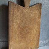 Cutting board in old solid wood