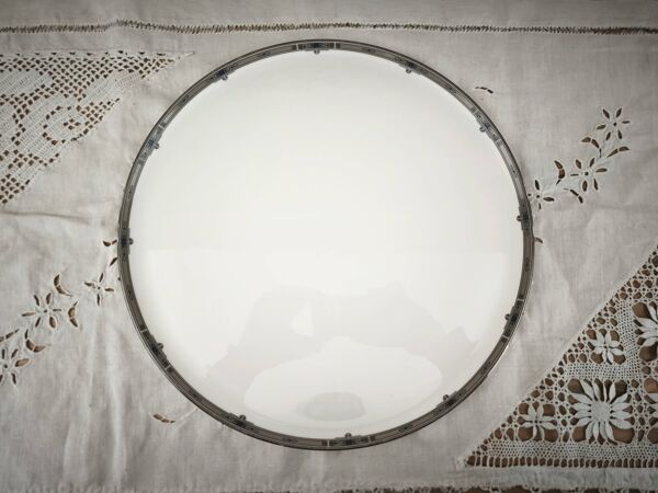 Grand plat à tarte extra-plat porcelaine anglaise Wedgwood modèle Amherst