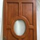 3 identical oak ancient doors