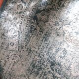 Round carpet pile