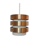 Midcentury Rare Pendant in style of Jo Hammerborg, Denmark, 1970s