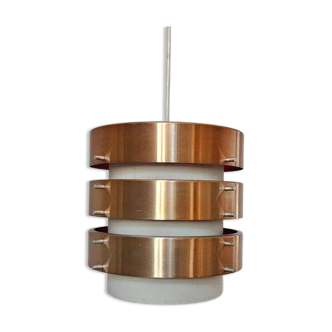 Midcentury Rare Pendant in style of Jo Hammerborg, Denmark, 1970s