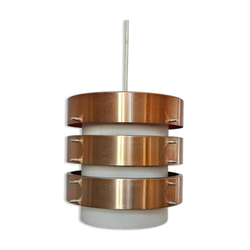 Midcentury Rare Pendant in style of Jo Hammerborg, Denmark, 1970s