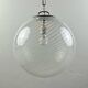 Vintage Swirl Murano pendant lamp, Italy, 1970s