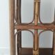 Etagère en rotin vintage