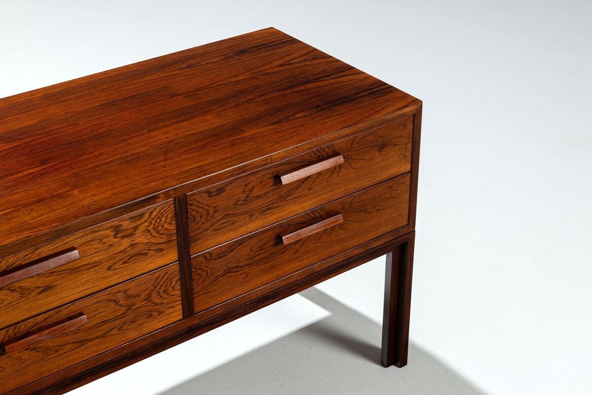 Commode en palissandre Kai Kristiansen pour Feldballes, Danemark 1960
