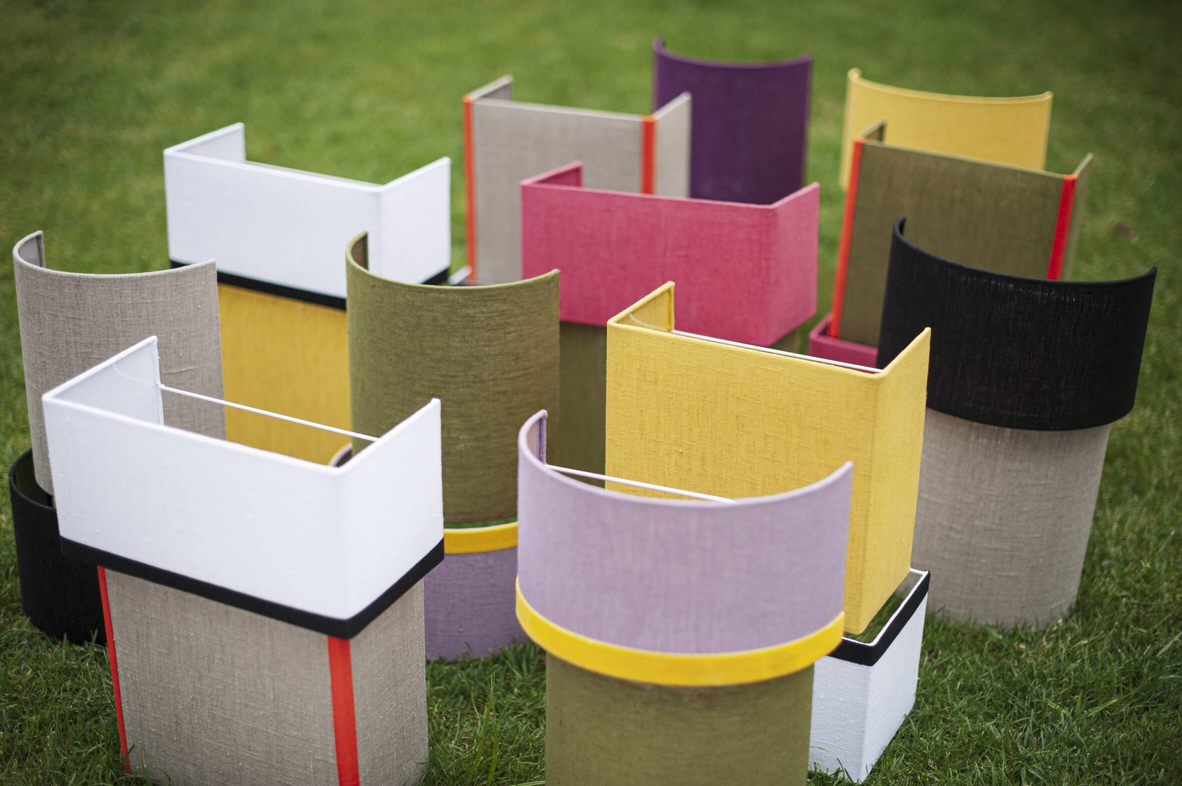 Applique Ana, années 2000, Lin, Contemporain / Angélique Delaire /