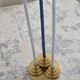 Brass candlestick Maison Pechavy
