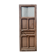 Passage door in patinated fir XX century