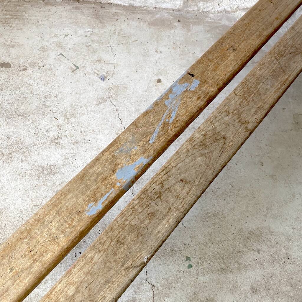 Vintage school bench