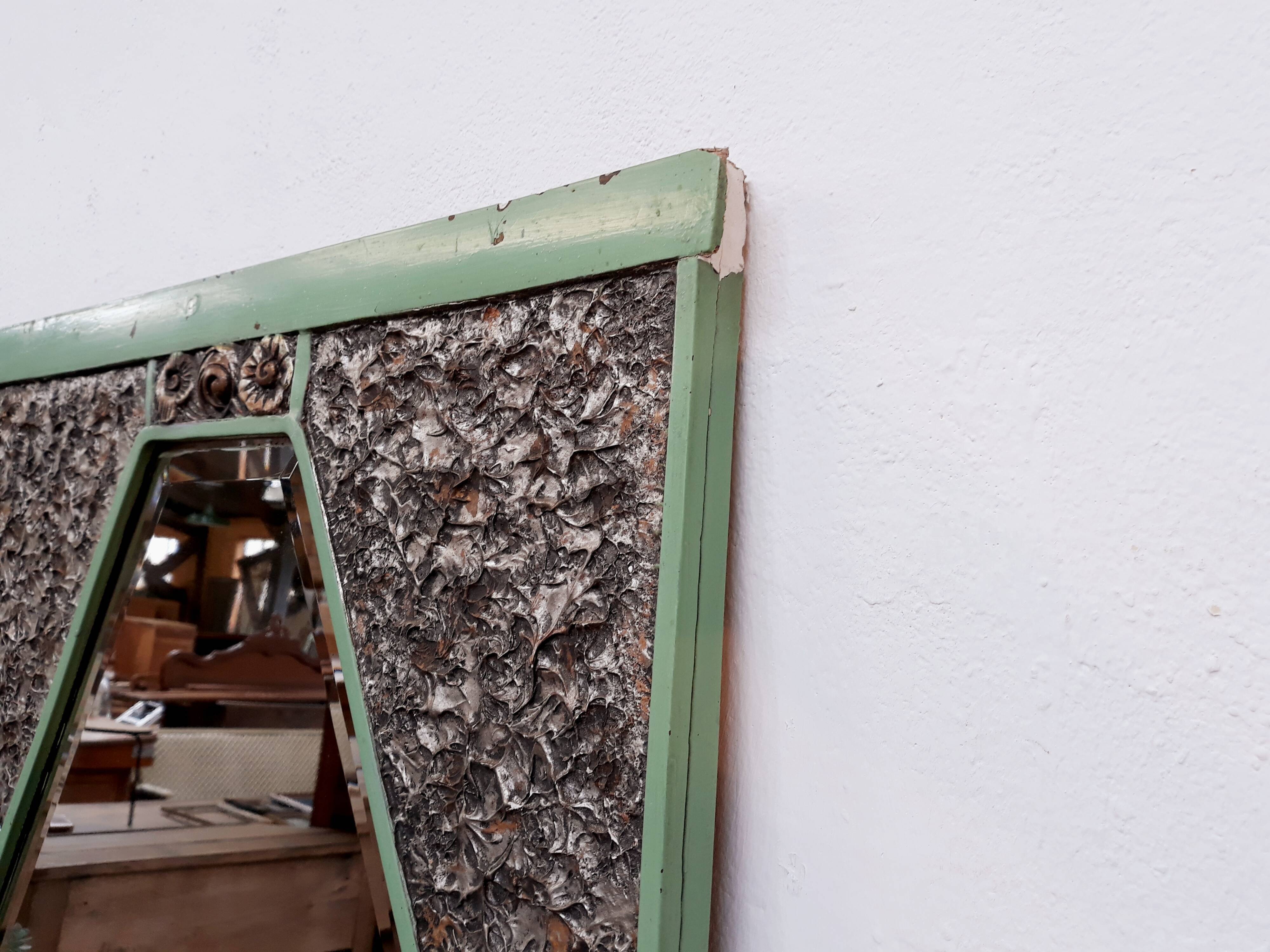 Art Deco mirror 107 x 65cm