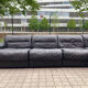 Dreipunkt International Modular Leather Sofa