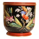 Paris porcelain jardinière decorated with birds and flowers, 19th century
