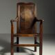 Chaise anglaise en chêne, 1650-1670