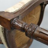 George III Mahogany armchair attributed to William and John Linnell circa 1775