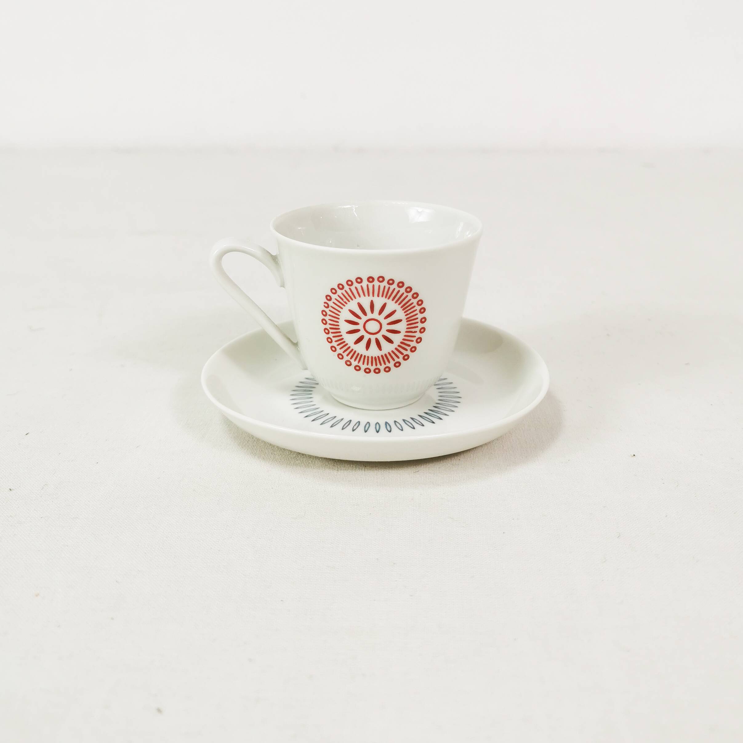 Porcelain espresso set, Lettin, Germany 1960s.