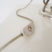 Lampe de table en pomme de pin Hollywood regency, Italie, années 1970