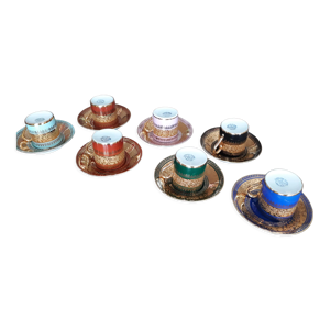 Tasses à moka limoges et bavaria