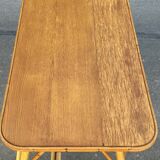 Vintage rattan desk from the 60s