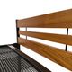 Vintage scandinavian bed daybed by Dico Holland 1960s teak metal