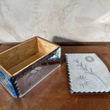 Glass jewelry box