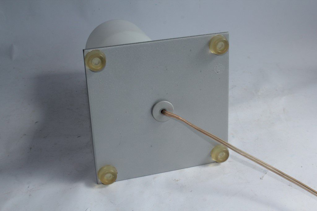 Plexiglas cube lamp viso canada 1990 design philippe lisboa