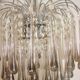 An original Paolo Venini Murano chandelier, Italy, 1970s.