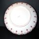 Salad bowl planter in earthenware sarreguemines u&c arabesque red calcutta