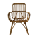 Chaise d’enfant en rotin vintage