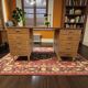 Bureau en bois vintage / bureau