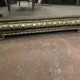 Miroir de style Napoléon III en bois et stuc patiné XX siécle