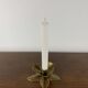 Brass Flower Candle Holder, 1970