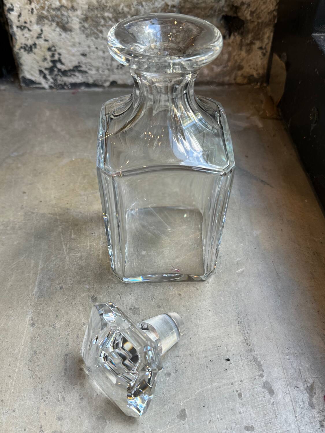 Baccarat crystal carafe