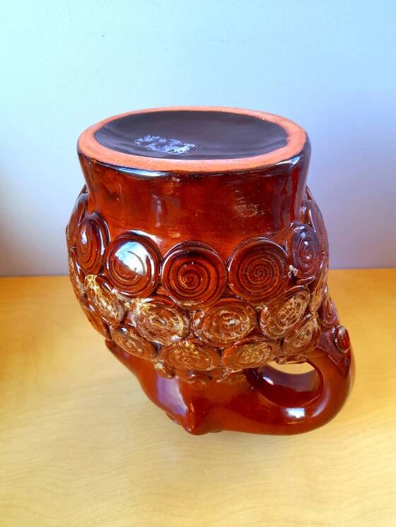 Pichet zoomorphe mouton en céramique, 1950