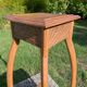 Vintage Art Deco Oak Pedestal – 1930s