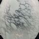 Egg lamp in opaline glassware Vianne