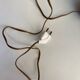 Eyeball 70’s metal wall lamp