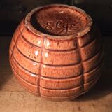 Vase en céramique signé Elgé
