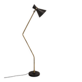 Diabolo floor lamp in metal