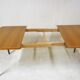 Scandinavian teak expandable table