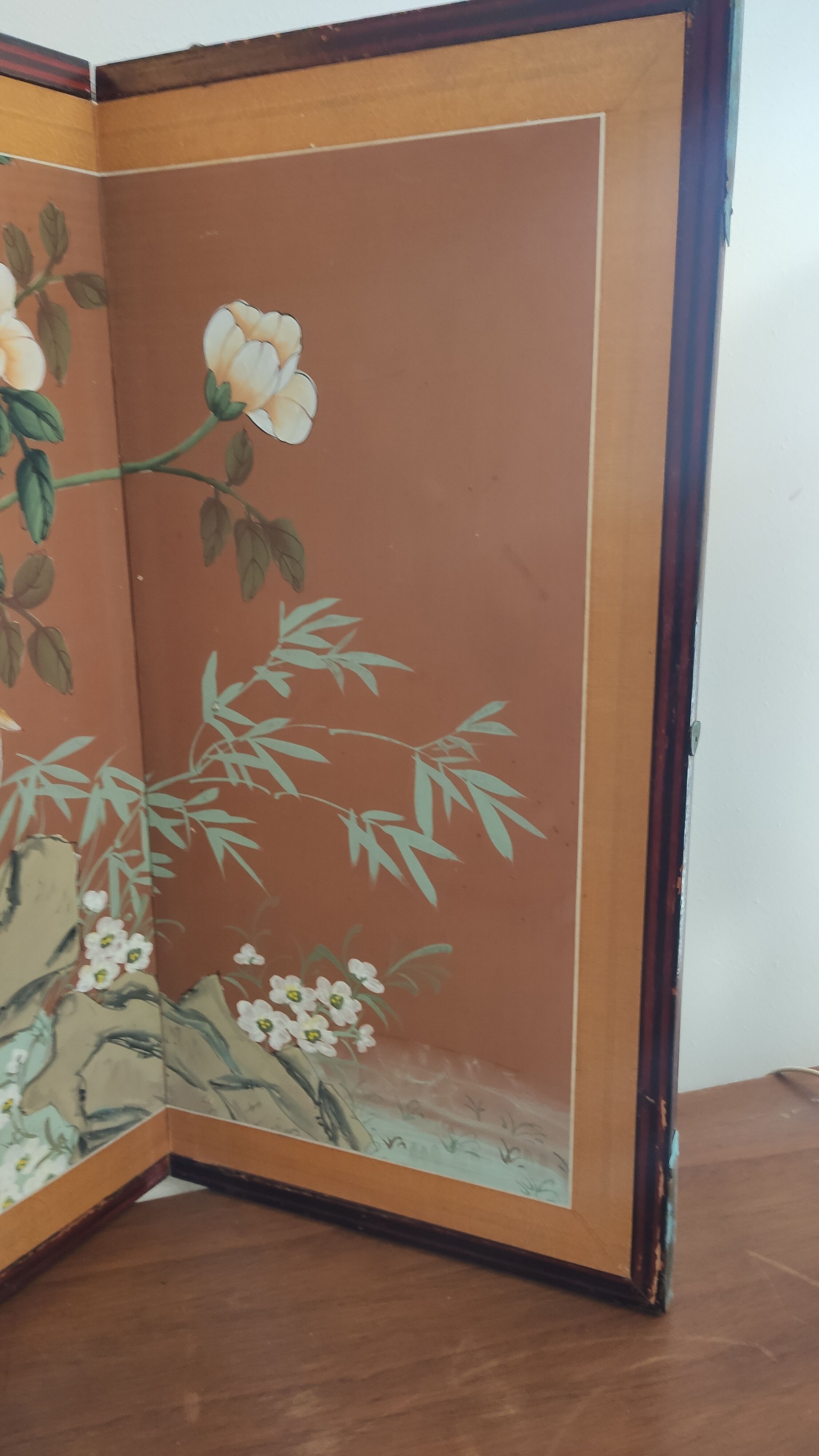 Japanese table screen, 4 ventaux