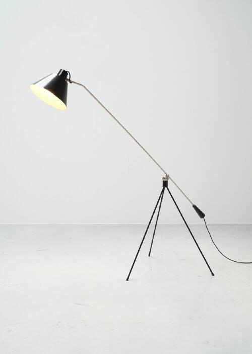 Henk Fillekes, Magneto Floor Lamp for Artiforte